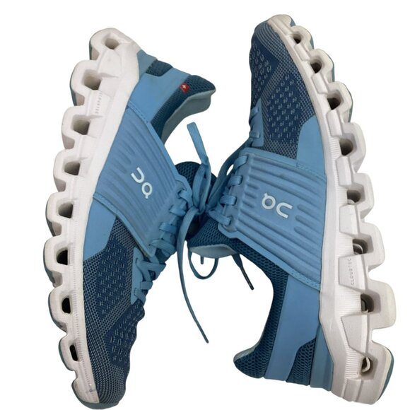 On Cloud Cloudswift Helion Womens 8 Sneakers Running Athletic Shoes Blue - Picture 5 of 14